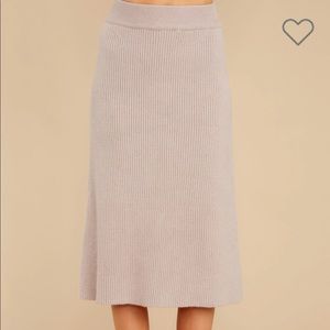 Red Dress Boutique Sweater Skirt